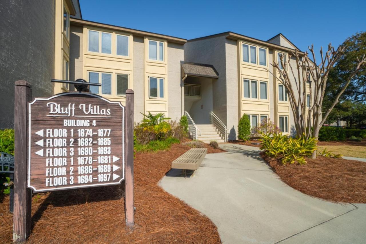 1686 Bluff Villas Renovated Sleeps 8 Walk To Salty Dog Sea Pines Hilton Head Island Exterior foto